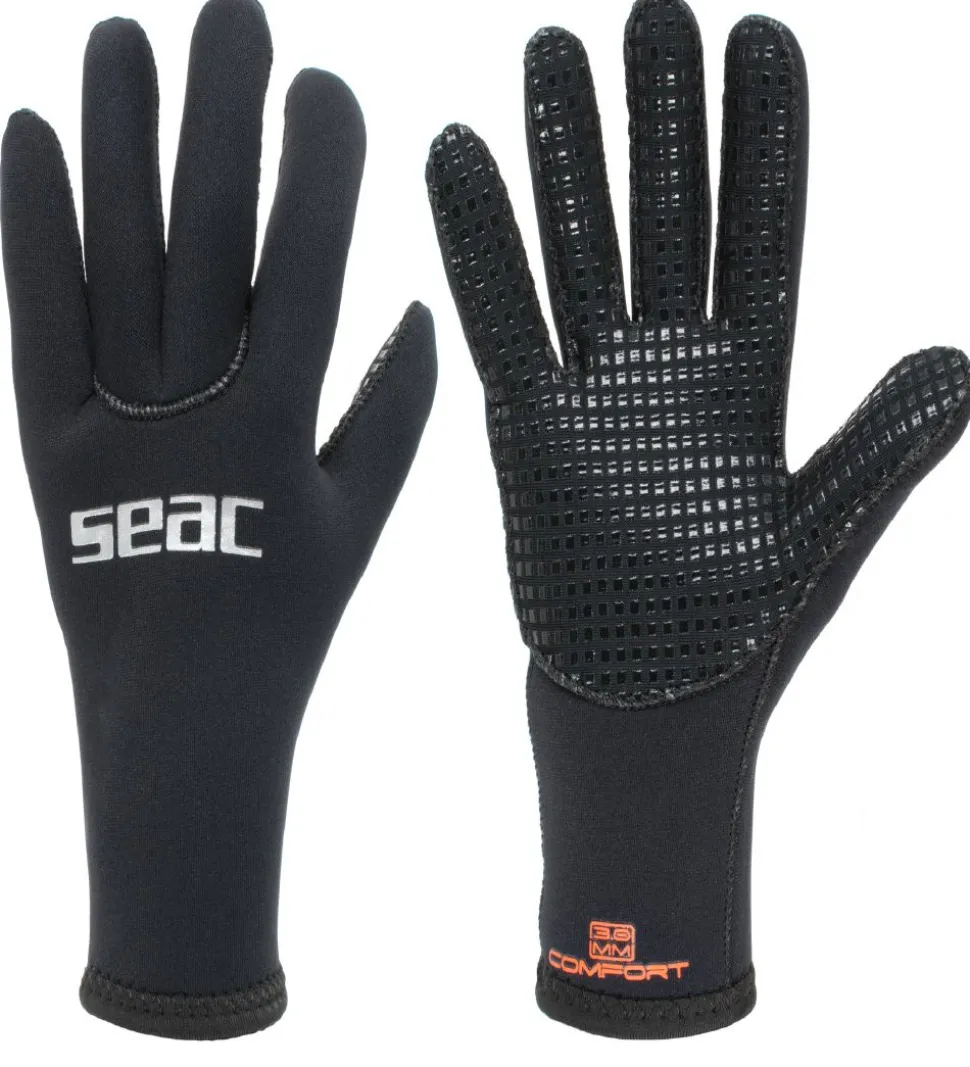 Seac Handsker - Comfort Gloves 3 mm - Sort