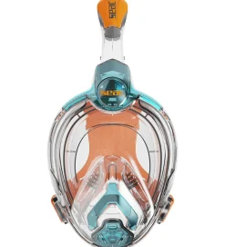 Seac Snorkelmaske - Libera Junior - Aquamarina/Orange