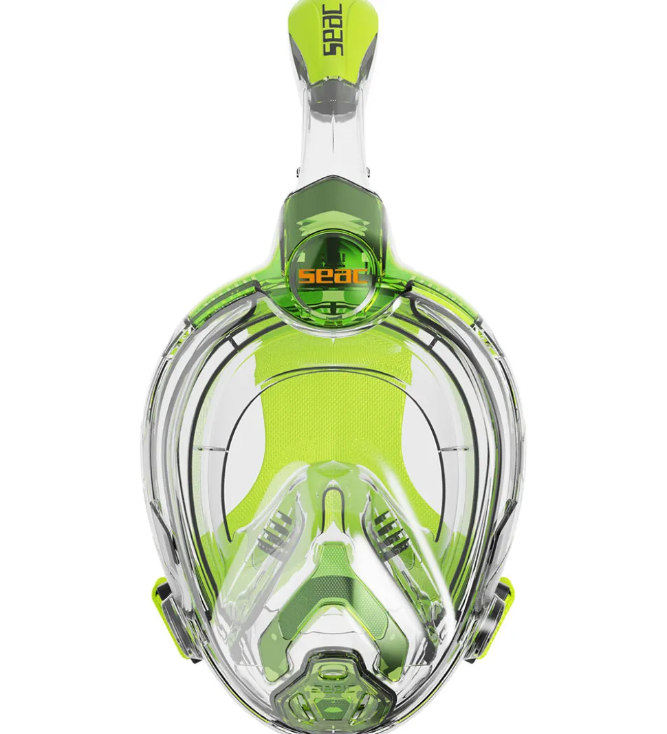 Seac Snorkelmaske - Libera Junior - Transparent/Lime