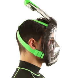 Seac Snorkelmaske - Magica L/XL - Sort/Lime