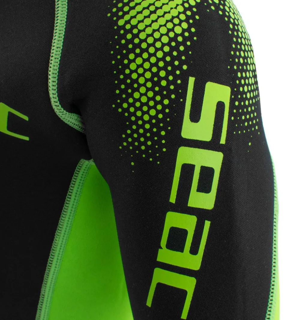 Seac Våddragt - Look Shorty Kid 2,5 mm - Sort/Lime
