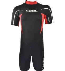 Seac Våddragt - Relax Shorty Man 2,2 mm - Sort/Rød