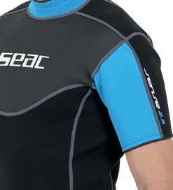 Seac Våddragt - Sense Shorty Man 2,5 mm - Sort/Blå