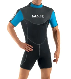 Seac Våddragt - Sense Shorty Man 2,5 mm - Sort/Blå