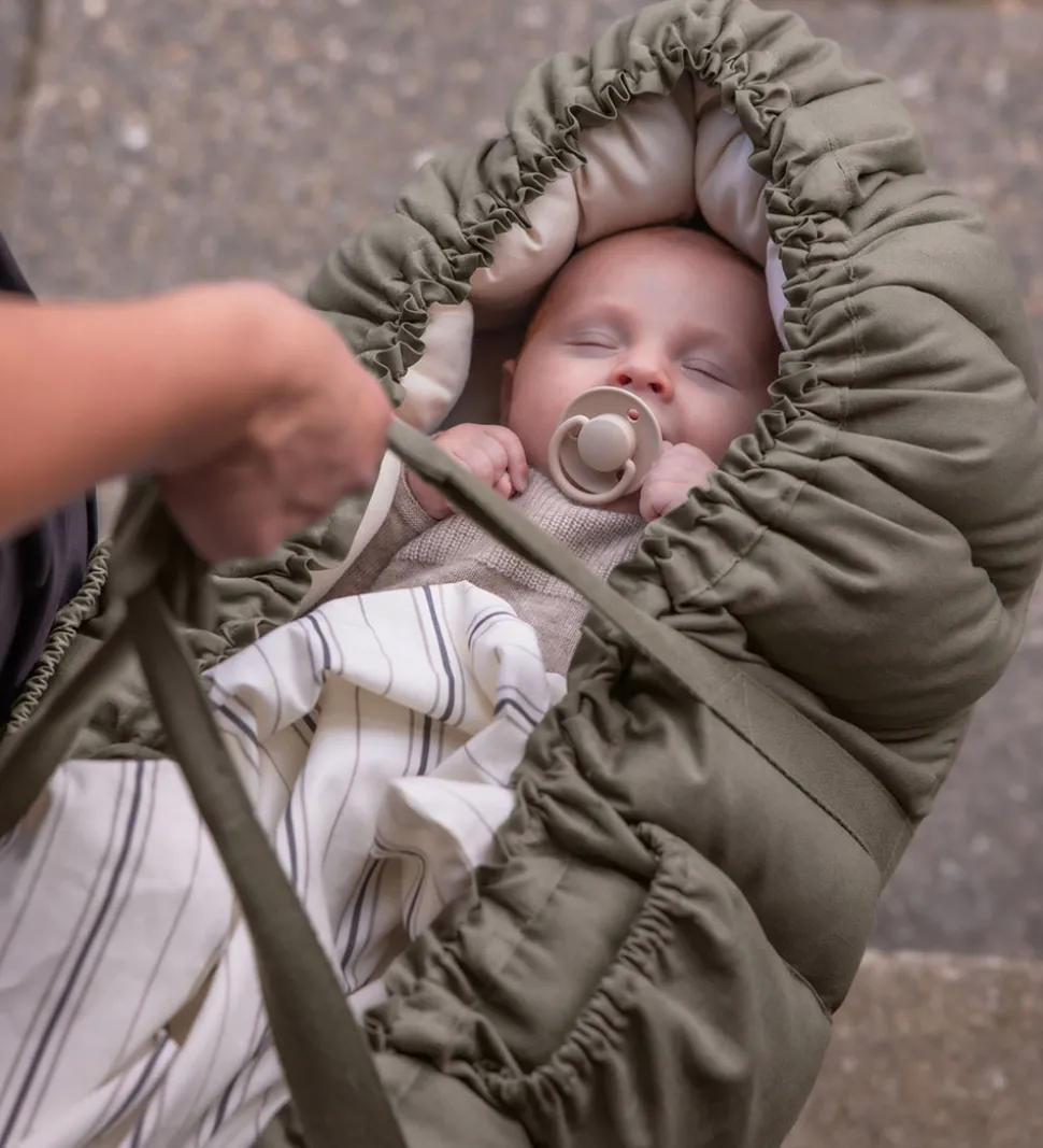 Sebra Babynest - 3-i-1 - Dark Olive