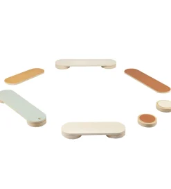 Sebra Balancebane - Træ - Multifarvet