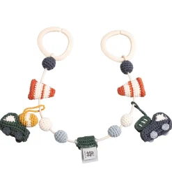 Sebra Barnevognskæde - Hæklet - Busy Builders