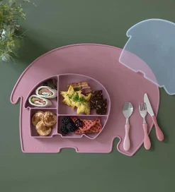 Sebra Dækkeserviet - Silikone - Fanto - Vintage Rose