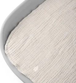 Sebra Pusleunderlag - 2-pak - Musselin - Birchbark Rose