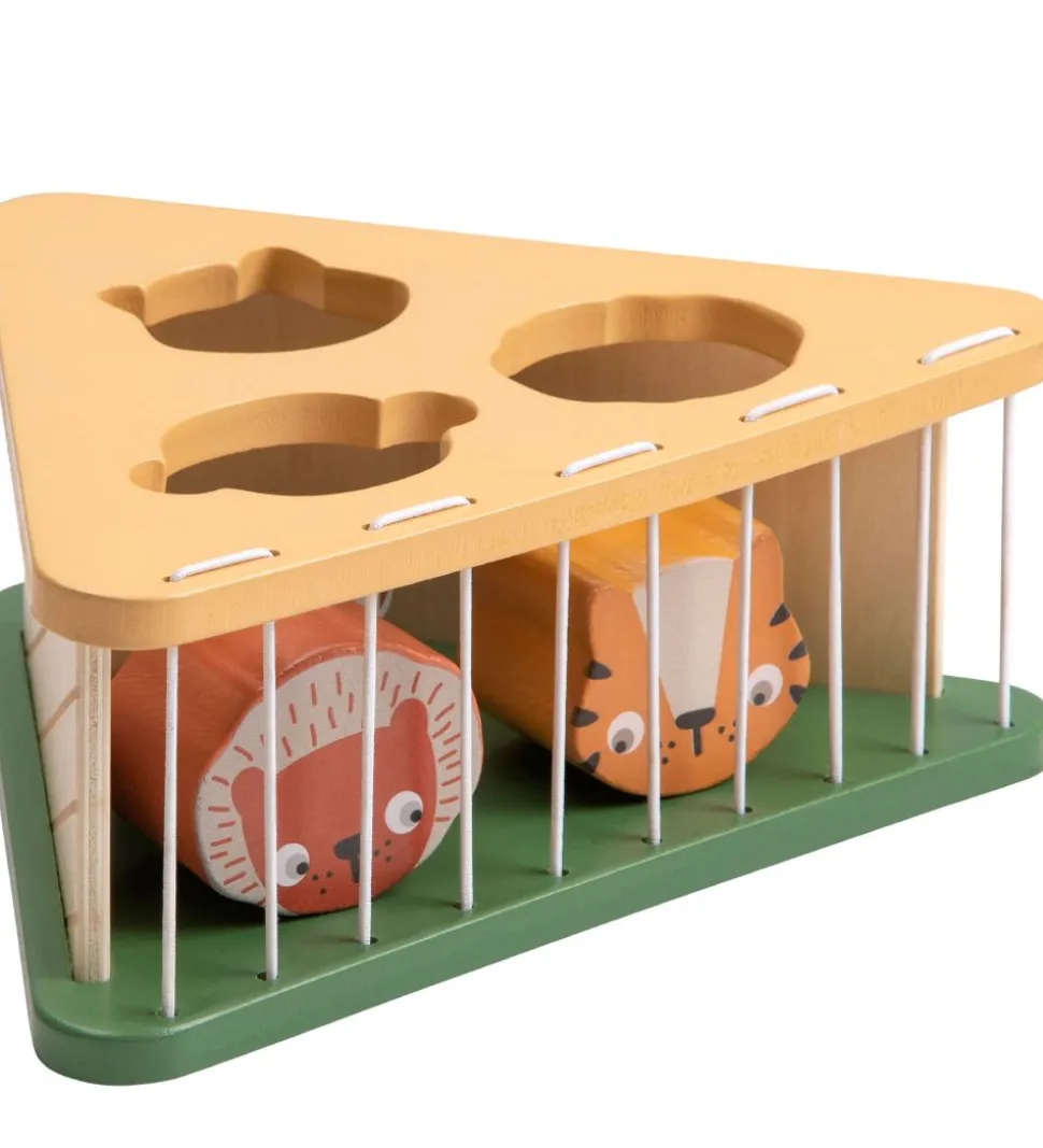 Sebra Puttekasse - Træ - Safari