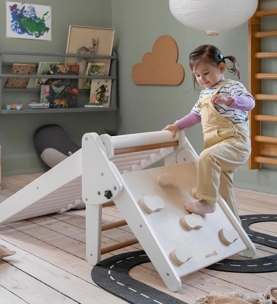 Sebra Rullerutsjebane - Hvid