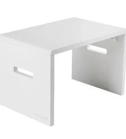 Sebra Skammel - 23,5x23,5x36 cm - Hvid