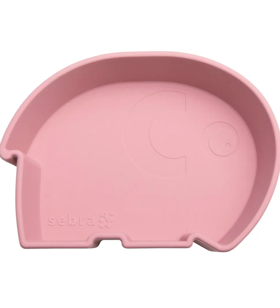 Sebra Skål - Silikone - Fanto - Vintage Rose