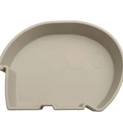 Sebra Skål - Silikone - Fanto - Jetty Beige