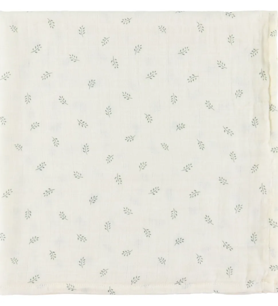 Sebra Stofble - 3-pak - 75x75 cm - Sophora Leaves/Mist Green