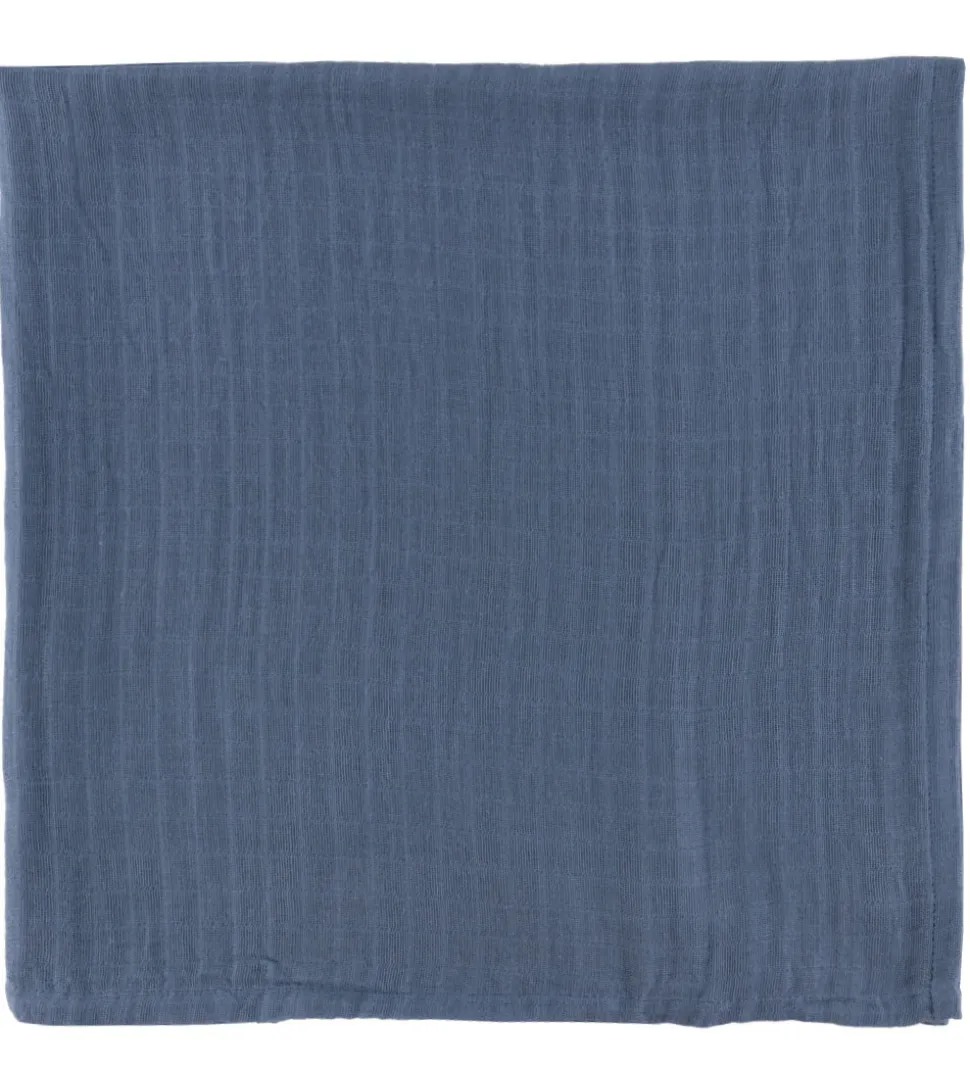 Sebra Stofbleer - 3-pak - 75x75 cm - Blue Olive/Forest lake Blue