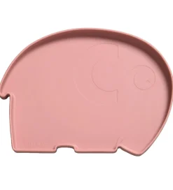 Sebra Tallerken - Silikone - Fanto - Blossom Pink