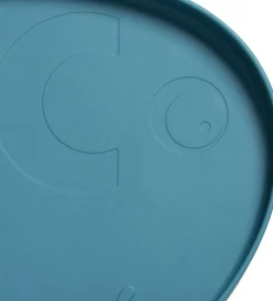 Sebra Tallerken - Silikone - Fanto - Vintage Blue