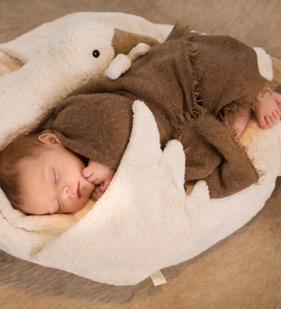 Senger Naturwelt Sækkestol - Gås - Hvid