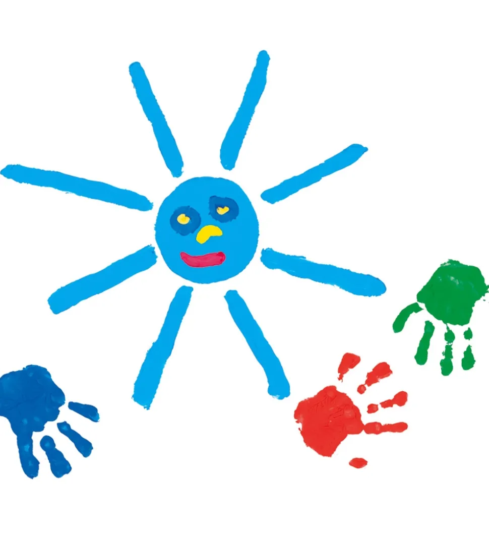 SES Creative Fingermaling - Min Første Sæt - 4 farver