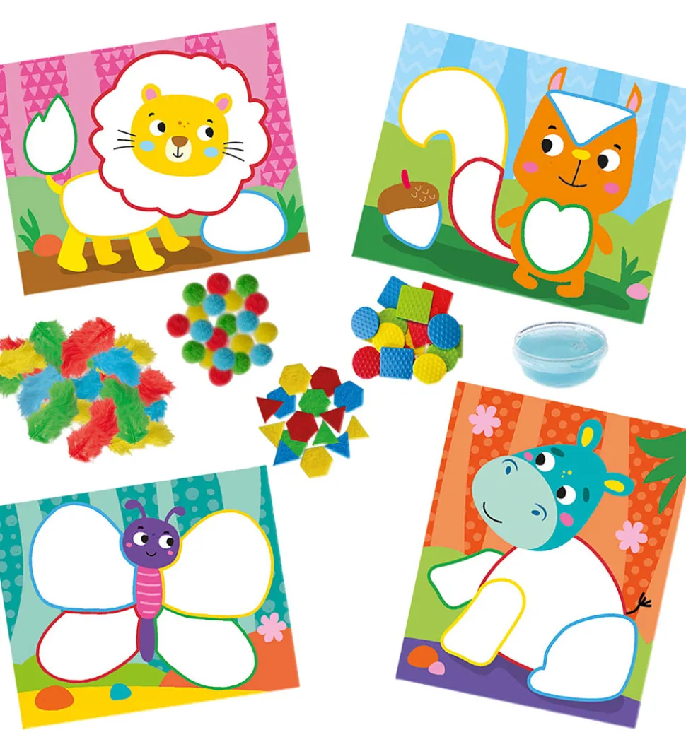 SES Creative Kreasæt - Montessori - Sorter Former Og Farver