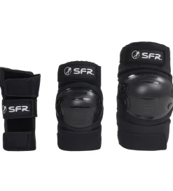 SFR Beskyttelsessæt - Youth Ramp Triple Pad Set - Sort