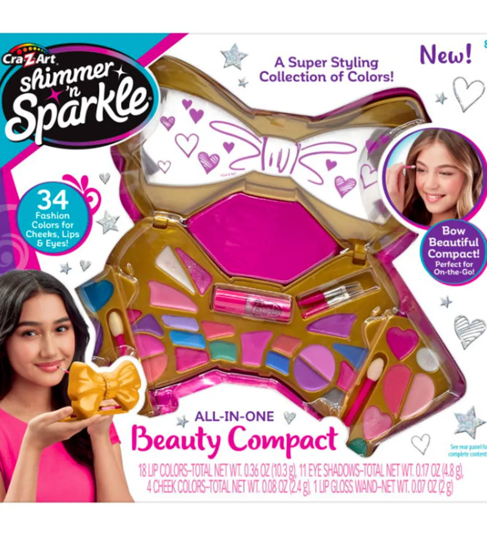 Shimmer N Sparkle Sminke - Bow Beautiful Compact