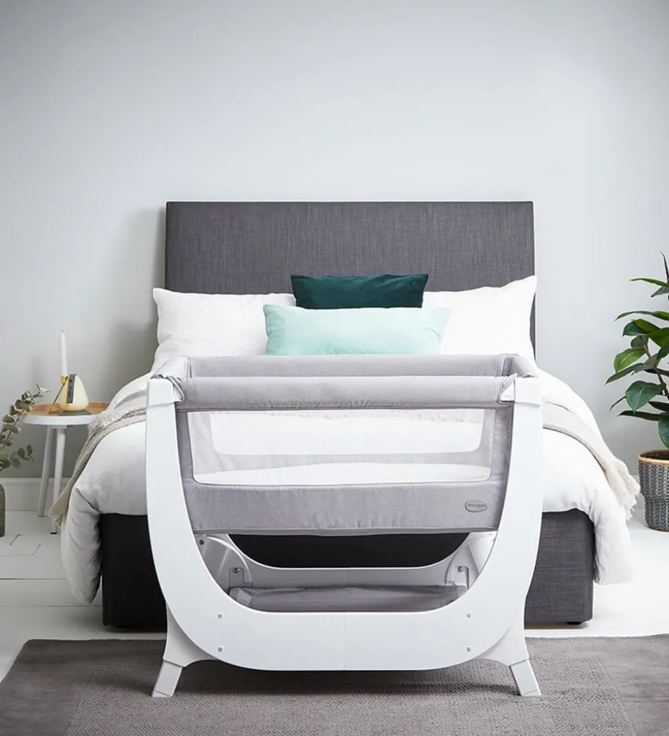SHNUGGLE Babyseng - Air - Bedside Crib - 95x56 cm - Dove Grey