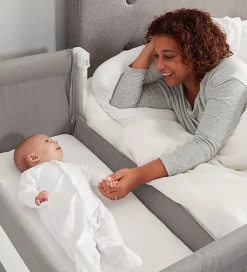 SHNUGGLE Babyseng - Air - Bedside Crib - 95x56 cm - Dove Grey