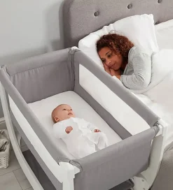 SHNUGGLE Babyseng - Air - Bedside Crib - 95x56 cm - Dove Grey