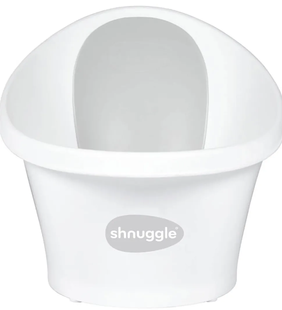 SHNUGGLE Badekar - Baby - Hvid m. Grå
