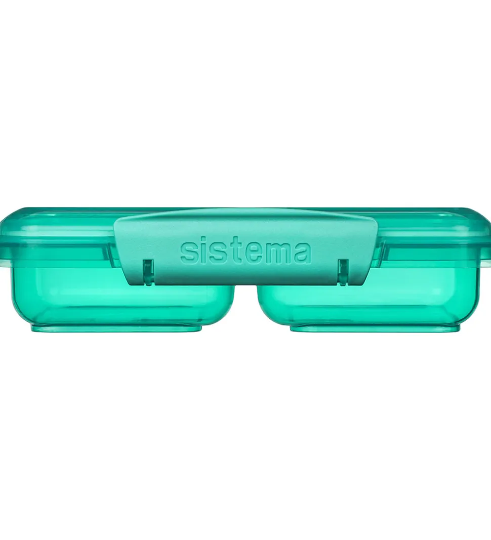 Sistema Madkasse - Small Split - 350 ml - Grøn/Blå