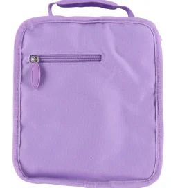 Sistema Madkasse m. Drikkedunk + Køletaske - Pink/Lilla