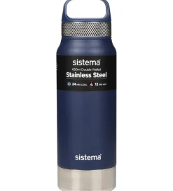 Sistema Termoflaske - Stainless Steel - 650 ml - Blå