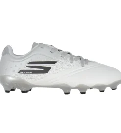 Skechers Fodboldstøvler - Razor 1.5 JR TD FG - Hvid/Sølv