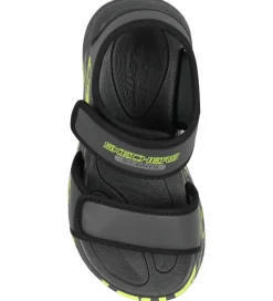 Skechers Sandal m. Lys - Light Sola - Charcaol/Black