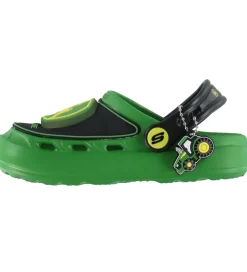 Skechers Sandaler m. Lys - John Deere - Sort/Grøn