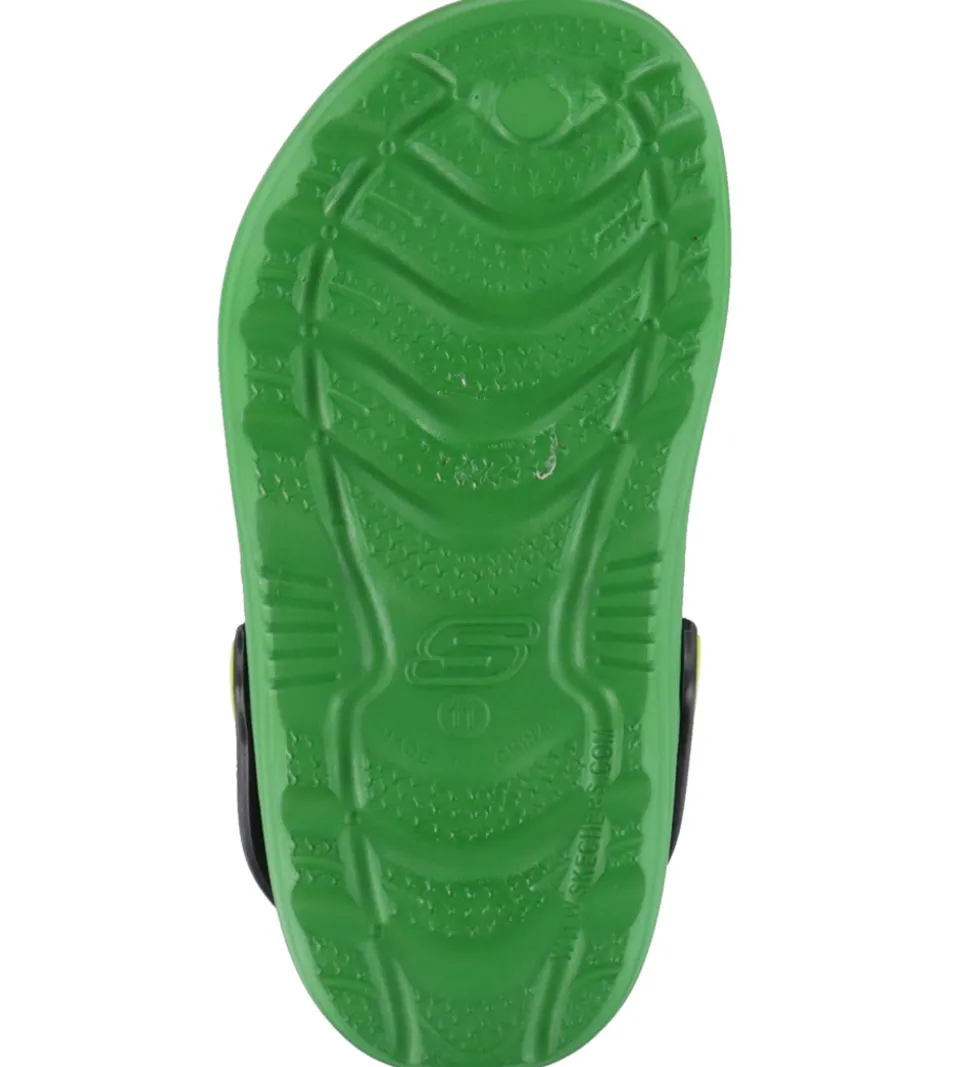 Skechers Sandaler m. Lys - John Deere - Sort/Grøn