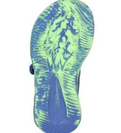 Skechers Sandaler m. Lys - Lights Sola - Sort/Blå