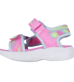 Skechers Sandaler m. Lys - Dreamy Unicorns - Pink/Multi