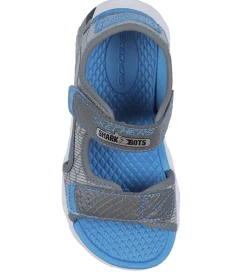 Skechers Sandaler m. Lys - Creature-Splash - Charcoal Blue