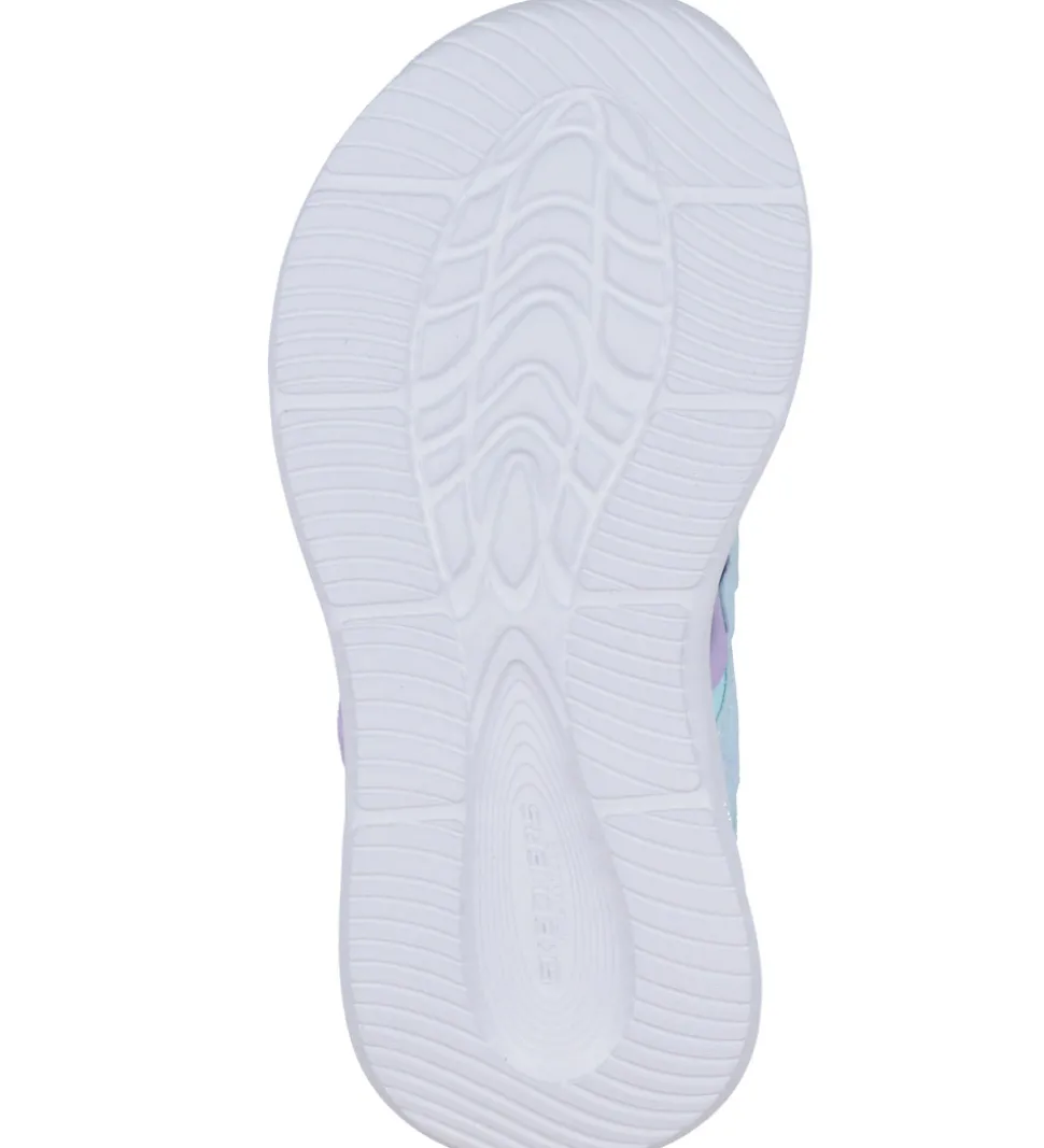 Skechers Sandaler m. Lys - Sola Glow - Light Blue Lavender