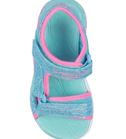 Skechers Sandaler m. Lys - Mermaid Dreams - Blue/Multi