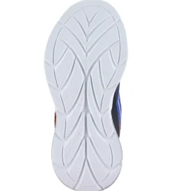 Skechers Sko m. Lys - Flex-Glow Ultra - Sort/Blå