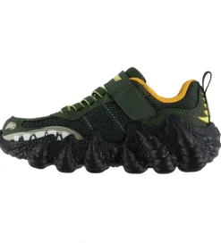 Skechers Sko m. Lys - Skech-O-Saurus - Olive