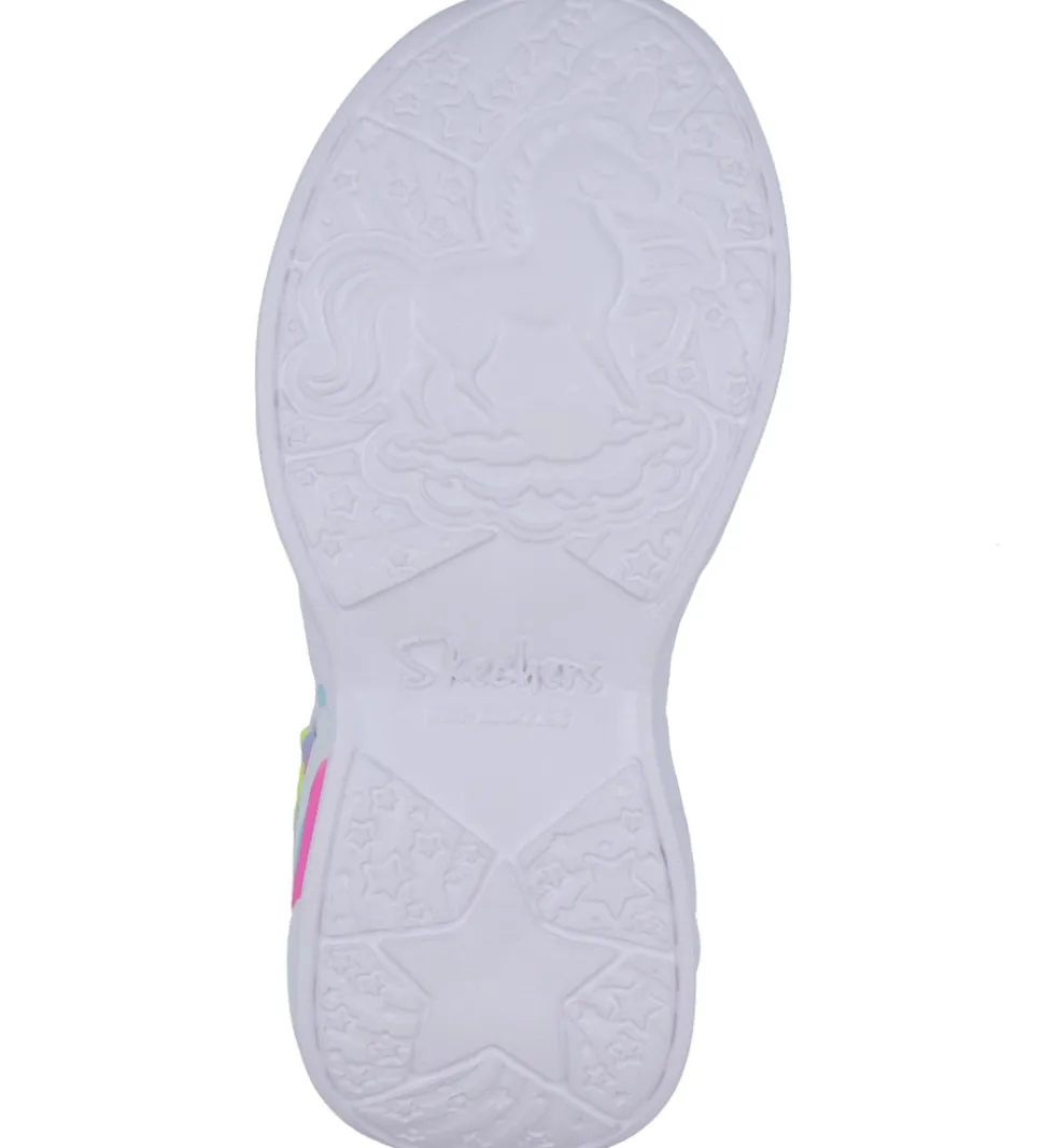 Skechers Sko m. Lys - Unicorn Dreams - Starry Lite - Lavender