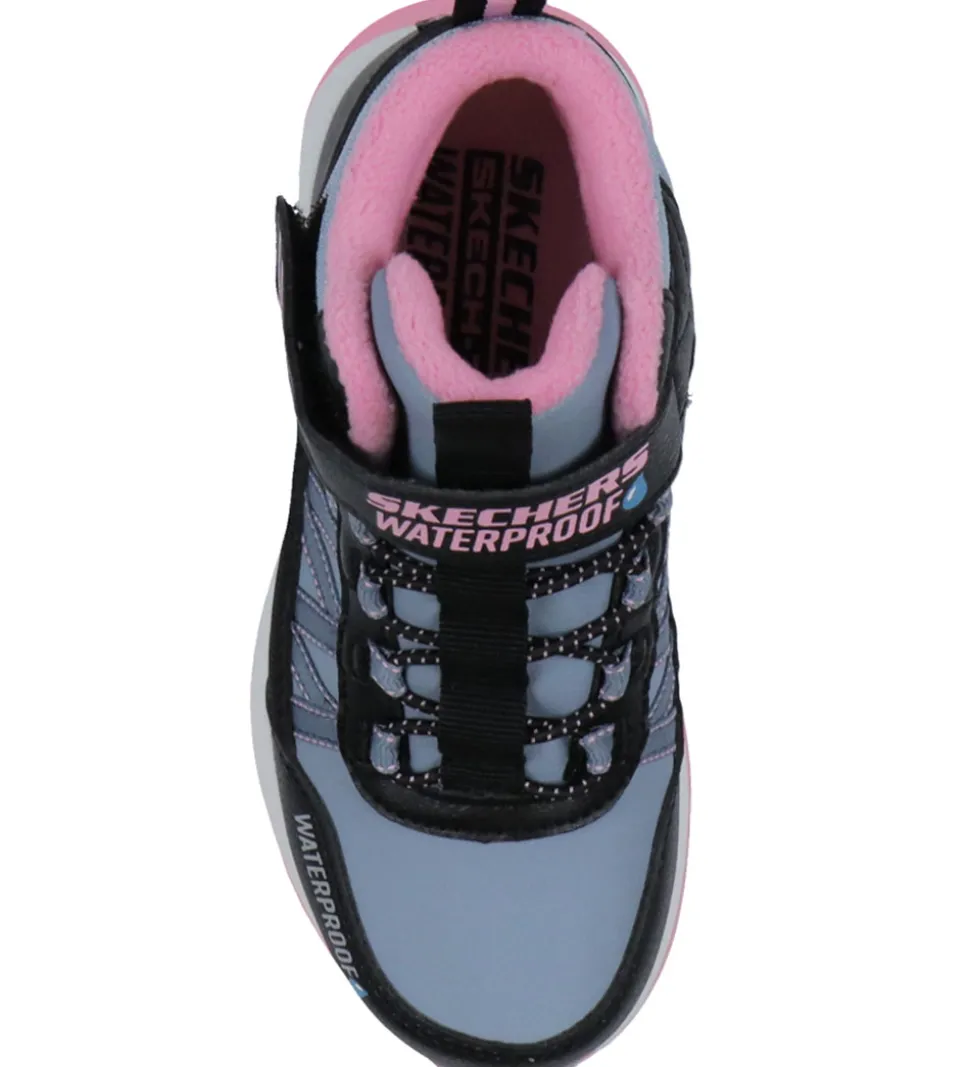 Skechers Støvler - Storm Blazer - Tex - Black/Light Pink