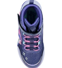 Skechers Støvler m. Lys - Unicorn Chaser - Navy/Multi