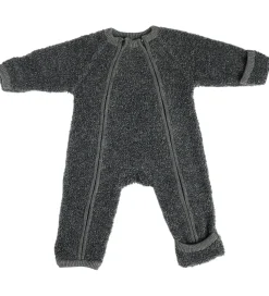 Smallstuff - Køredragt m. Lynlås - Grey Melange