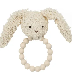 Smallstuff Biderangle - Kanin - Silikone - Off White Bouclé